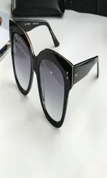 Dag tripper svart guld solglasögon för kvinnor mörkgrå lutningslins gafas de sol designer solglasögon glasögon nyanser new9797909