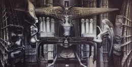 Sanat Poster HR Giger Li II Kumaş Poster 40 Quot x 24quotdecor062751114