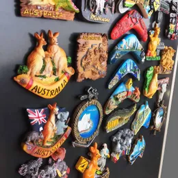 Austrália Grébideira Adesivos Canberra Viajante lembranças Sydney Frilhe ímãs Decoração de casa Photo Photo Magnetic Starters Gifts Gifts