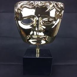BAFTA Trophy Award Metal Bafta Bafta Trophy Award Academy Film Trophy Award Gold ou Sliver Color e Black Base5149518