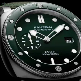 Herren Uhr Mechanical Watch Luxury Swiss Watch Invisible Serie Automatische mechanische Herrenuhr 44 -mm -Grüne Gürtel 01287