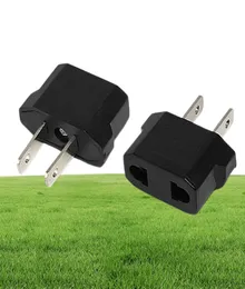 300pcs Universal European UE para EUA USA American Plug Converter Socket no adaptador Adaptador Tomada de Parede Outlet1109516