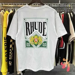 T-shirt T-shirt Letter Modello Stampa Tees Hip Hop Vintage semplice Classic Casual Cotone Breable Women Sports Wear