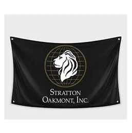 Stratton Oakmont Banner Flag 3x5ft Polyester Outdoor or Indoor Club Digital printing Banner and Flags Whole9203634
