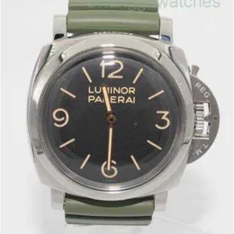 PANERAI LUMINOR 1950 Acciaio 47mm MANULE MANUALE MENS PAM 372 VENDUTO