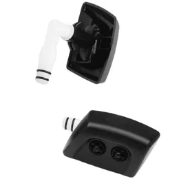 thumbnail image 2 of 2x Headlight Washer Nozzle Cover Caps For BMW E60 E61 (525i, 528i, 530i) – Unpainted 2 of 3