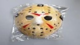 2020 Black Friday Jason Voorhees Freddy Hockey Festival Party Face Face Mask PVC Pure White para Halloween Masks1230605