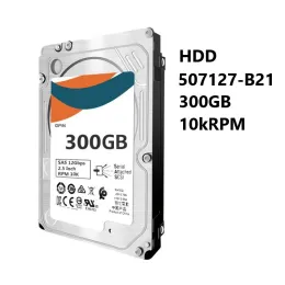 Zincir/Madenci Yeni HDD 507127B21 300GB 10K RPM 2.5in Form Faktörü Çift Port Sas6gbps Hotswap ProLiant G4G7 Sunucular için Kurumsal Sabit Sürücü