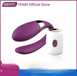 Yeain Wireless Vibrator Adult Toys for Couples USB Rechargeable Dildo G Spot U Silicone Stimulator Vibrators Sex Toy for Woman9946655