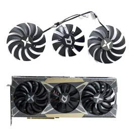 PADS NOWOŚĆ GAA8S2U GA91S2H 4PIN 85 mm 100 mm RX5700XT GPU wentylator dla danych RX5600XT 5700 5700XT WANSERIC Graphics Card Fan