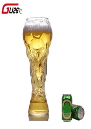 Kreative Fußball -Tassen Bar Glas 450 ml Weingläser Whisky Bier Bier Goblet Juice Cup High Borosilicate Glass Cup LJ2008212265562