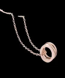 Luxury fashion spring hollow necklace ladies creative sliding pendant jewelry with original packaging gift box4878833