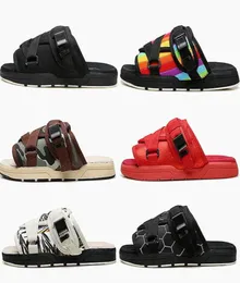 Stranddesigner Visvim Platform tofflor män kvinnor älskare mode skor mule tofflor hiphop gata utomhus sandaler flip flops8527934