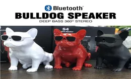 S5 S4 BULL DOG HEAD WIRELESS SPEAKER FULL DOG BLUETOOTHスピーカー屋外ポータブルHIFIベーススピーカー多目的タッチコントロールギフト4757518