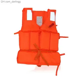 Life Weste Boje Erwachsene Orange Lifebrettung Weste im Freien Schwimmen Segeln Surfboot Wasser Sportsport Survival Accessoiresq240412
