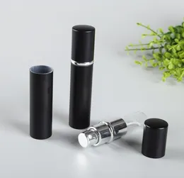 Bütün yeniden doldurma şişesi siyah renk 5ml 10ml mini taşınabilir yeniden doldurulabilir parfüm atomizer sprey şişeler boş şişeler kozmetik contai8969682