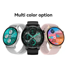 Смотрите 2023 Новый HK85 Smart Watch NFC Bluetooth Call Smart Wwatch Amoled Full Touch Fitnes
