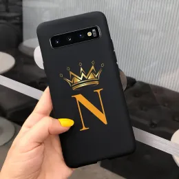 For Samsung Galaxy S10 Plus Case SM-G975F Cute Crown Phone Cover For Samsung S10 S10E SM-G973F SM-G970F S 10 S10Plus S10e Bumper