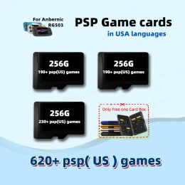 anbernic RG503言語のためのPSPゲームTFカード米国ヨーロッパ日本フランスドイツイタリア韓国スペイン中国3200+クラシックRG405M