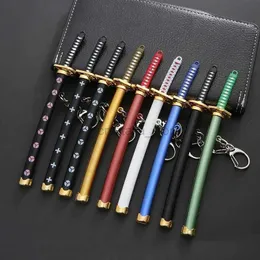 Fumetti eroi un pezzo 9 colori katana anime neve spada tornario roronoa zoro da uomo cassa scobbard snow snow coltello da coltello da coltello da coltello per giocattolo regalo 240413