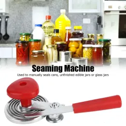 Machine Manual Cans Sealing Machine For Seaming Glass Jars Sealer Beader Press Sealing Glass Hand Tool Crimping Seaming Device Machine