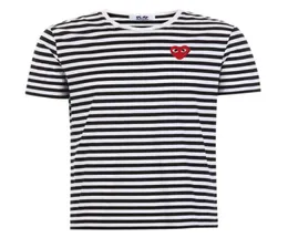 24style 2019 Com Quality Mężczyźni Kobiety Gery Commes des Garcons Total uchwyt Tshirt biały rozmiar m szybka decyzja F S2947870