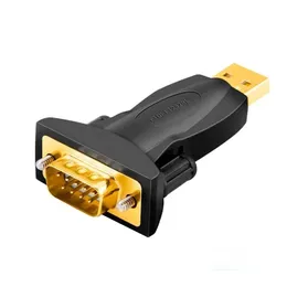 USB till DB9 seriell adapter guldpläterad hane till manlig kvinnlig RS232 FTDI PL2303 Converter Plug -adapter för bärbar dator