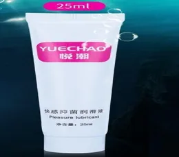 Óleo de massagem lubrificante para Yuesex, lubrificante à base de água, lubrificação masculina e feminina, lubrificante anal gay para sexo, 25ml8257155