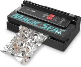 MACHINES SEAL MAGIC MS300 Comercial Air -Ofoled Food Preservation Vacuum Sealer, Máquina de embalagem de cozinha doméstica automática para Mylar Bags