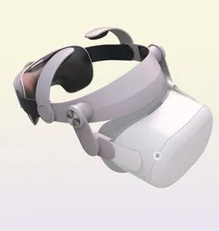 Oculus Quest 2 조정 가능한 엘리트를위한 후광 스트랩 개선 플레이트 안락함 이마 지원 헤드 밴드 VR 액세서리 PK M2 2205097336088
