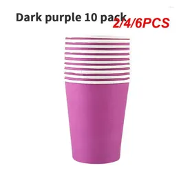 Disposable Cups Straws 2/4/6PCS Gold Party Reusable Versatile Easy To Clean Convenient Stylish Supplies For All Occasions