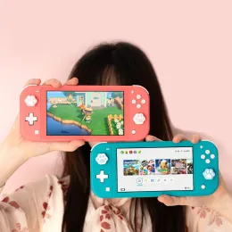 任天堂のスイッチ / OLED /スイッチライトのかわいいシリコン猫の爪のジョイスティックカバーのためのgeekshare 4pcs親指のグリップ