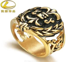 2022 CH Chrome Original Design Ring Jewelry personalizada aço inoxidável Men039s Casting IMITATION Gold Hearts Designer N2033811