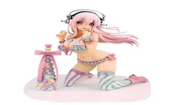 Figurer anime sexig tjej o super o med macaron torn 18cm pvc action figur leksaker figur modell leksaker samling docka q07227323077