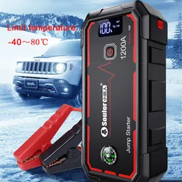 Jump Starter 12V de grande capacidade 79800mAh Power Bank Automotivo carregador de bateria emergencial poderoso booster portátil para início de carro