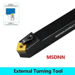 MSDNN1616H12 MSDNN2020K12 MSDNN2525M12 Harici Dönüş Aracı Tutucu MSDNN CNC Torna Kesme Takım Takımları SNMG120404