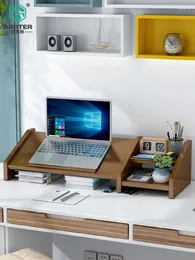 후크 노트북 컴퓨터 브래킷 모니터 고속도로 기본 패드 높이 사무실 데스크톱 스토리지 랙 선반 접기