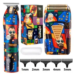 Trimmers Resuxi Professional Graffiti Hair Clipper do fryzury