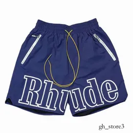 Rhude Short Rhude Shorts 3XL Rhude Short RH Shorts Mens 디자이너 짧은 남자 세트 트랙 슈트 바지 느슨하고 편안한 패션 인기 2023 새로운 스타일 S M L XL 727