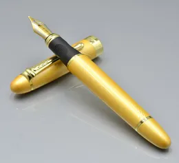 Jinhao x450 lüks 05 mm nib metal yazı akıcı çeşme kalem kırtasiye ofis ofis malzemeleri Marka Mürekkep Kalemleri Hediye 5813408