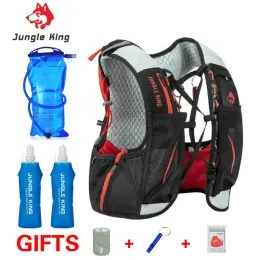 Продукты Jungle King Cy2018 Unisex Легкий рюкзак бег жилет с нейлоновой сумкой езда на марафоне портативный сверхлегкий бег Backpack5l