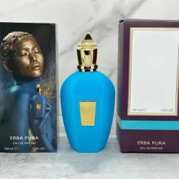 VENÇÃO XERJOFF Opera Coro Soprano Erba pura azul claro EDP perfume Luxuries Designer Colônia 100ml para mulheres Lady Girls Men Men Parfum Spray