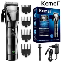 Trimmers Kemei KM2850 Hair Clipper Professional Electric Hair Clipper Barber Men's Trimmer USB Аккуратная машина для волос для мужчин