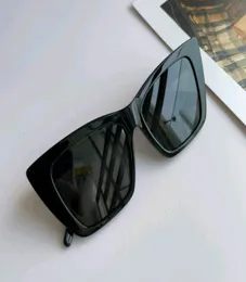Лето блестящие черные солнцезащитные очки для кошачьих глаз 276 The Party Sun Glasses Ladies Fashion Sunglasses Shades Top Caffence с Box1908695