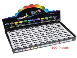 100pcslot aço inoxidável anel de anel de tamanhos de humor Os anéis de humor mudam de cor para a temperatura revelam sua emoção interior Love casal ring39419995