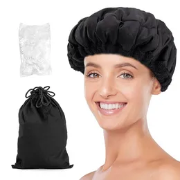 Tampa de calor de condicionamento profundo secador de cabelo microondas para fumpagem de peles de moda de cabelo ilúcrigo nutritivo Spa Home Spa Bath Therapy