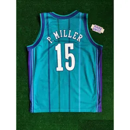 Üniversite Basketbol Nadir Jersey Erkekler Giyiyor Genç Kadınlar Vintage P. Miller Boyut S-5XL Özel Herhangi Bir İsim veya Numaralı Damla Teslimat Sporları Outb91