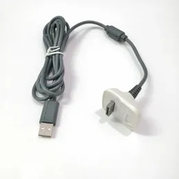 Kabel ładowania do Xbox 360 GamePad Wireless Pilot Controller 1,8M USB Ładunkowy ładowarka Ładowca Kable wymiany