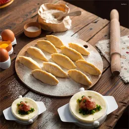 Bakningsverktyg 4 Storlek Press Ravioli Dough Pastry Pie Dumpling Maker Gyoza Mold Mold Tool Easy Eco Friendly
