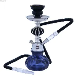 Accessoires Full Set Shisha Arabische Shisha kleine Größe Shisha Kessel Neue Shisha Shisha Glass Made Single Tube Private Verwendung für Bar Partyl2403